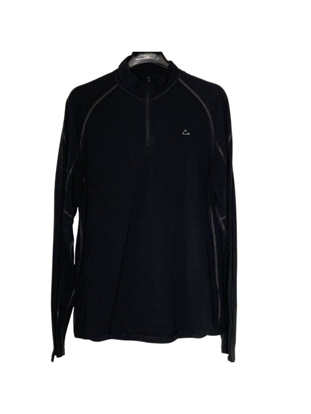 Merino Blend by Paradox Men's Base Layer Layering Shirt Sz LG Quarter 1/4 Zip